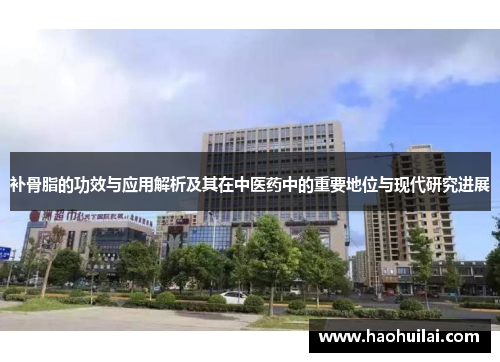 补骨脂的功效与应用解析及其在中医药中的重要地位与现代研究进展